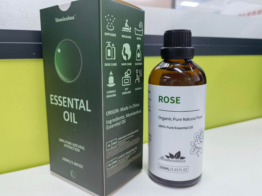 Rose essential oil for hair care and scalp nourishment