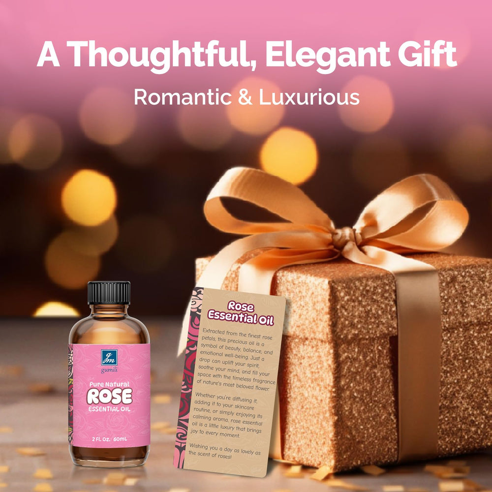 Rose perfume oil for natural fragrance