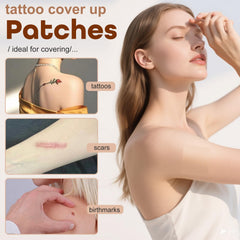 Rose Romee breathable skin-tone patch keeps skin comfortable all day