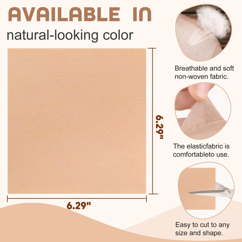 Rose Romee patch with waterproof adhesive stays put during workouts