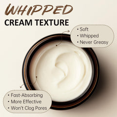 Roseblem beeswax, olive oil, and shea butter forming gentle eight-ingredient blend
