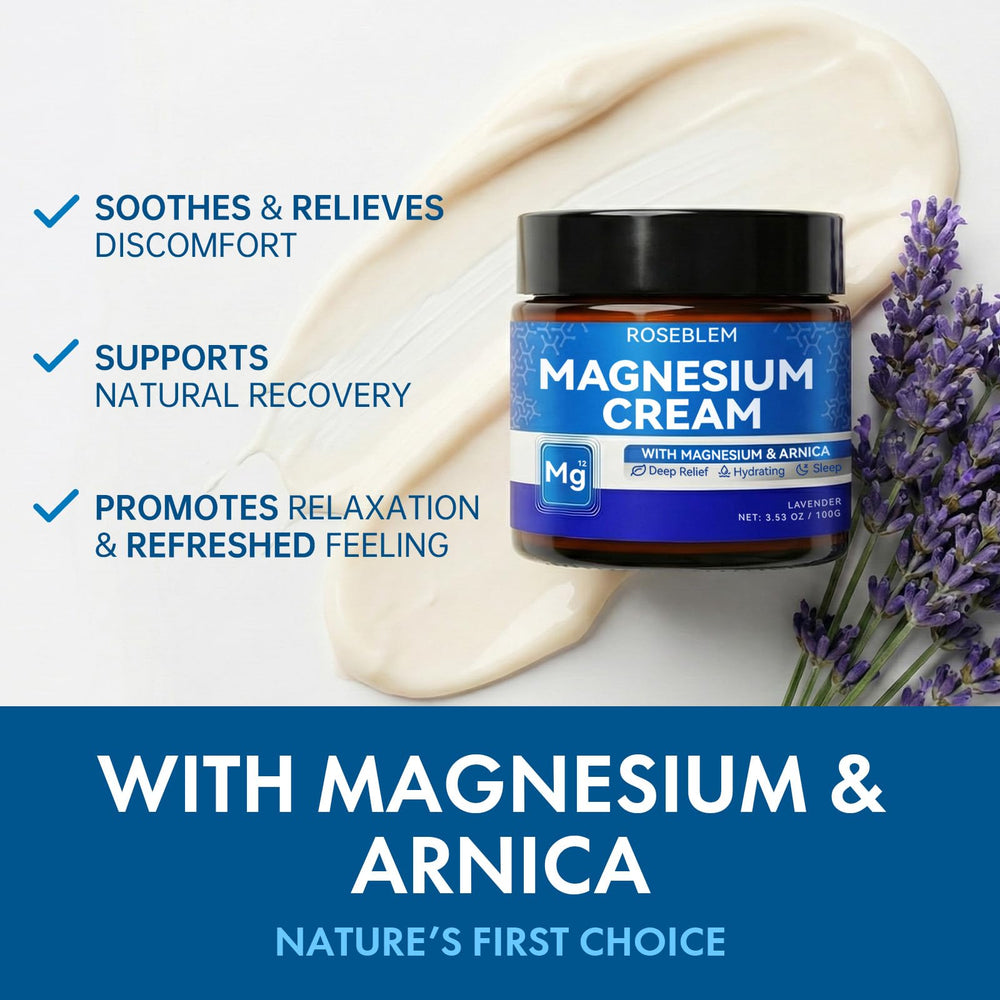 Lavender aroma from Roseblem cream signals relaxation.