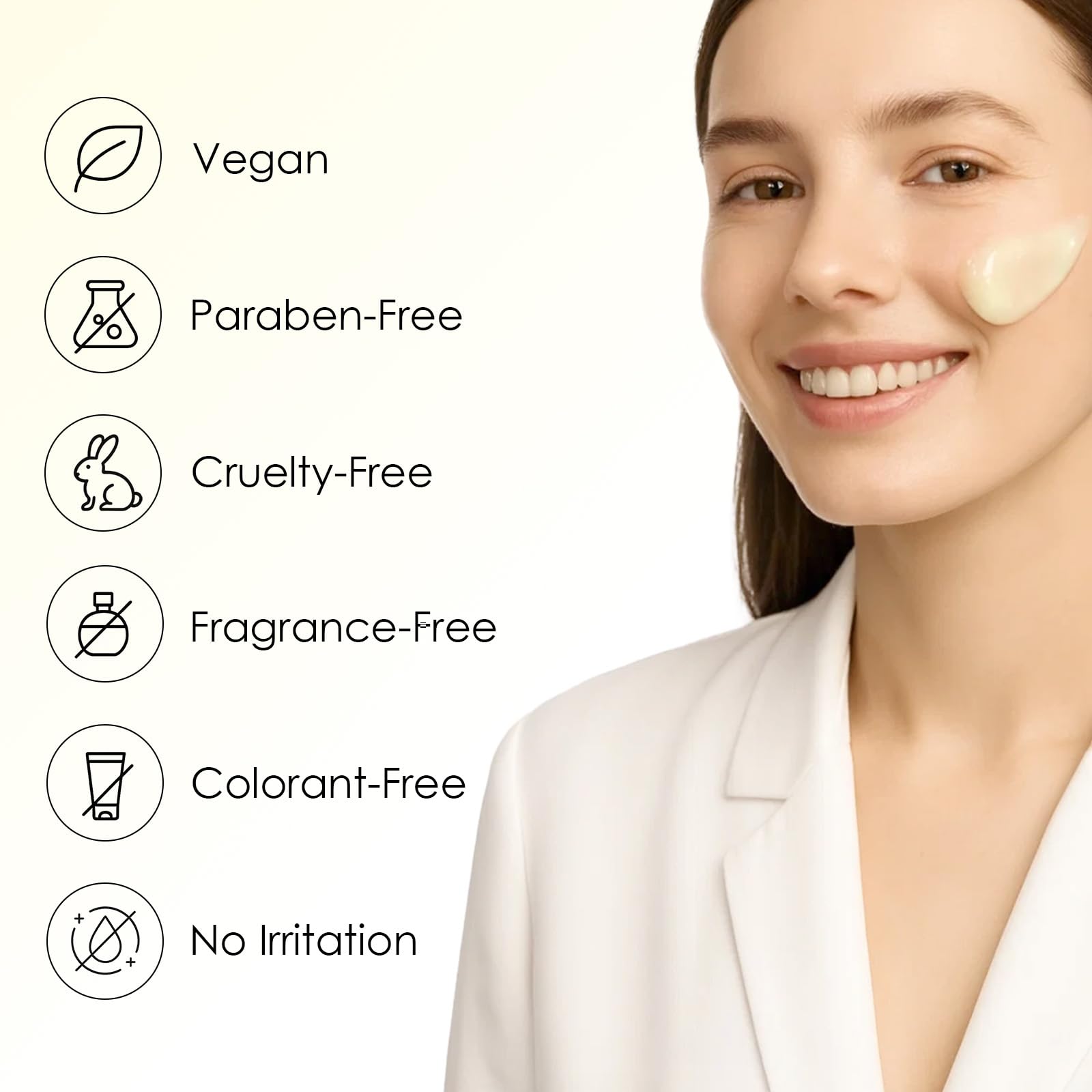 Roseblem Relief Cream layers well under makeup for a light finish