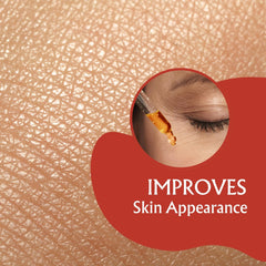 Illustration of anti-aging skincare benefits