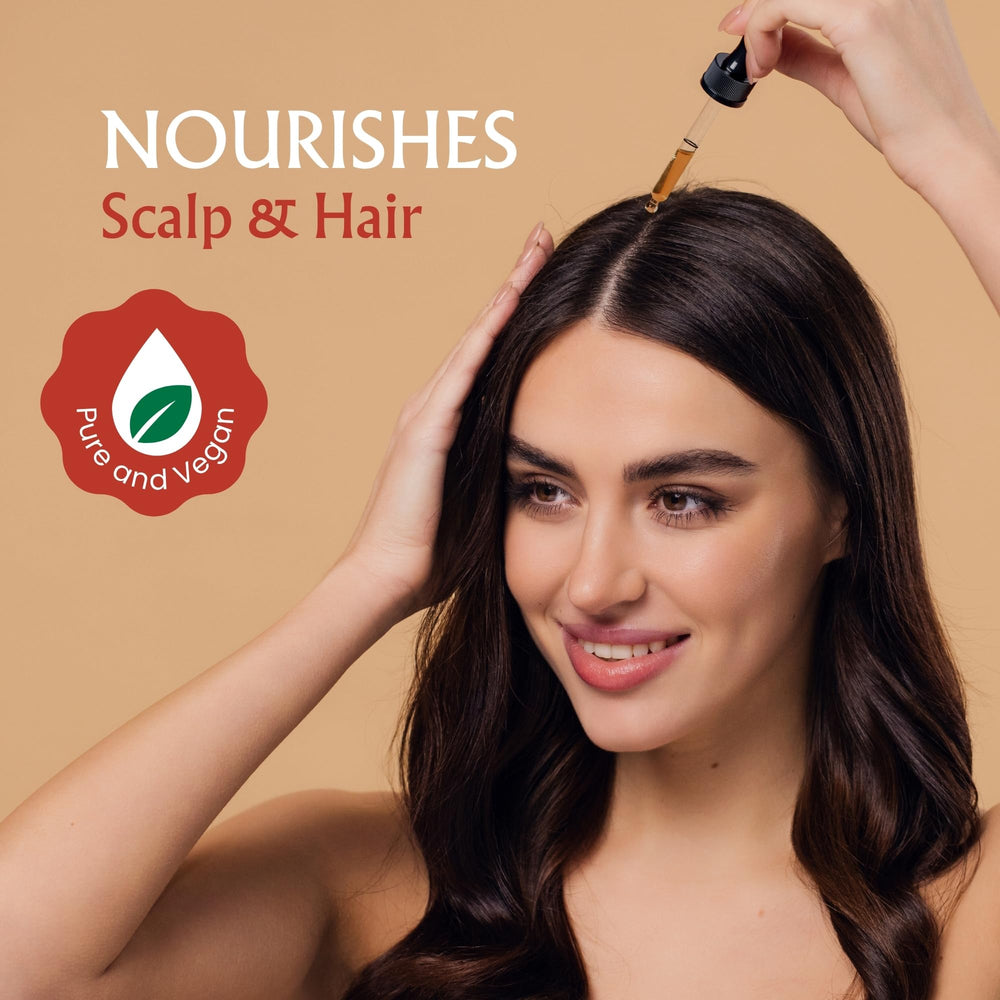 Rosehip oil for hair care and scalp hydration