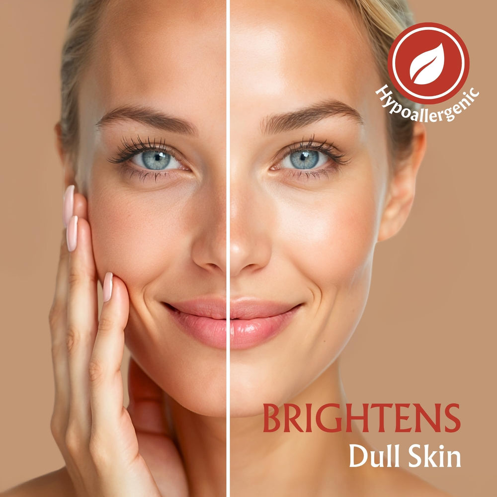 Rosehip oil skincare application and serum use