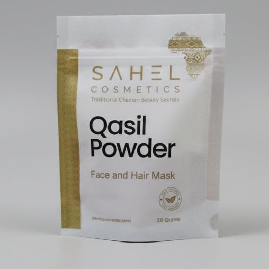 Roselle Naturals Qasil powder made from natural ingredients for skin and hair