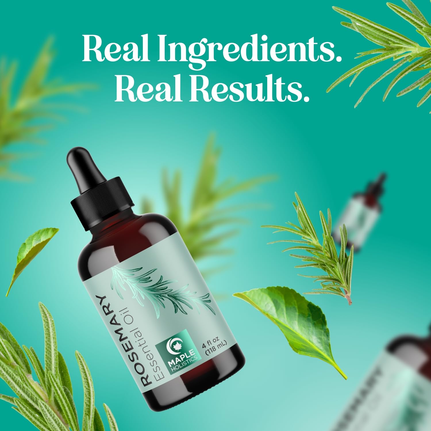 Rosemary oil for dry scalp care and hair health