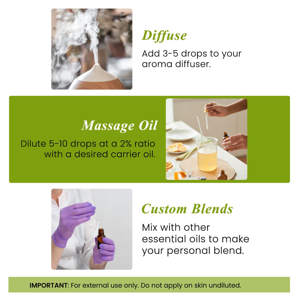 Rosemary essential oil being used for diffuser and aromatherapy
