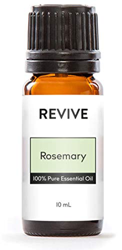 Rosemary essential oil bottle