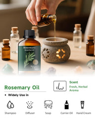 DIY crafts using rosemary essential oil for candles and soaps
