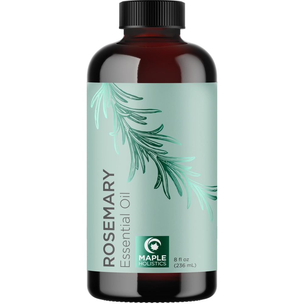 Aromatherapy with rosemary oil and diffuser
