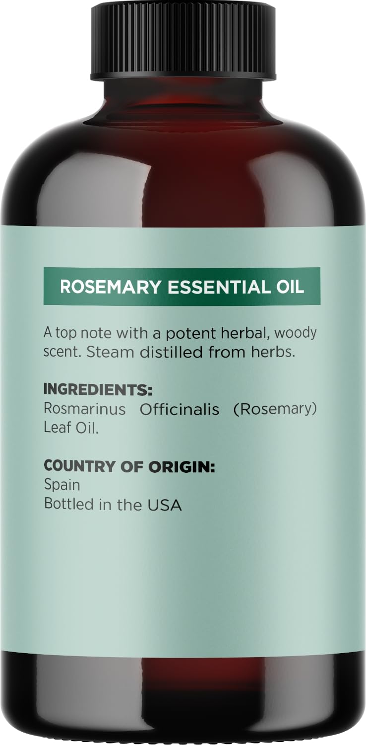 Rosemary oil used for hair care and scalp
