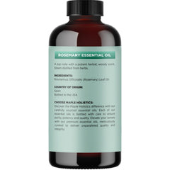 Rosemary essential oil for skincare with carrier oil