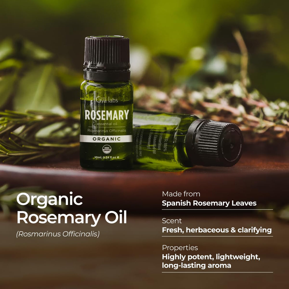 Rosemary essential oil for skin care