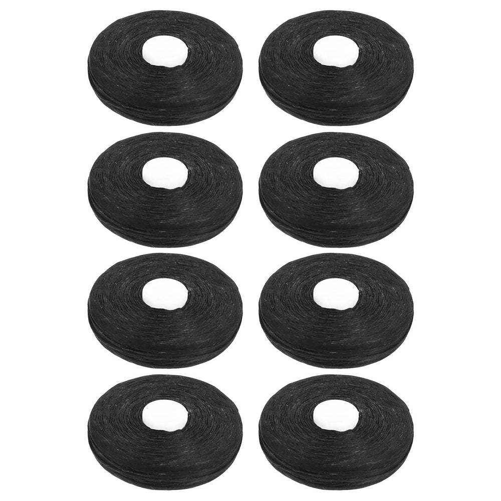 Bamboo-Nylon Charcoal Dental Floss Roll 50m – Black, Mint Flavor