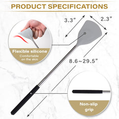 ROUNDS ergonomic stainless-steel handle offers sturdy, comfortable grip