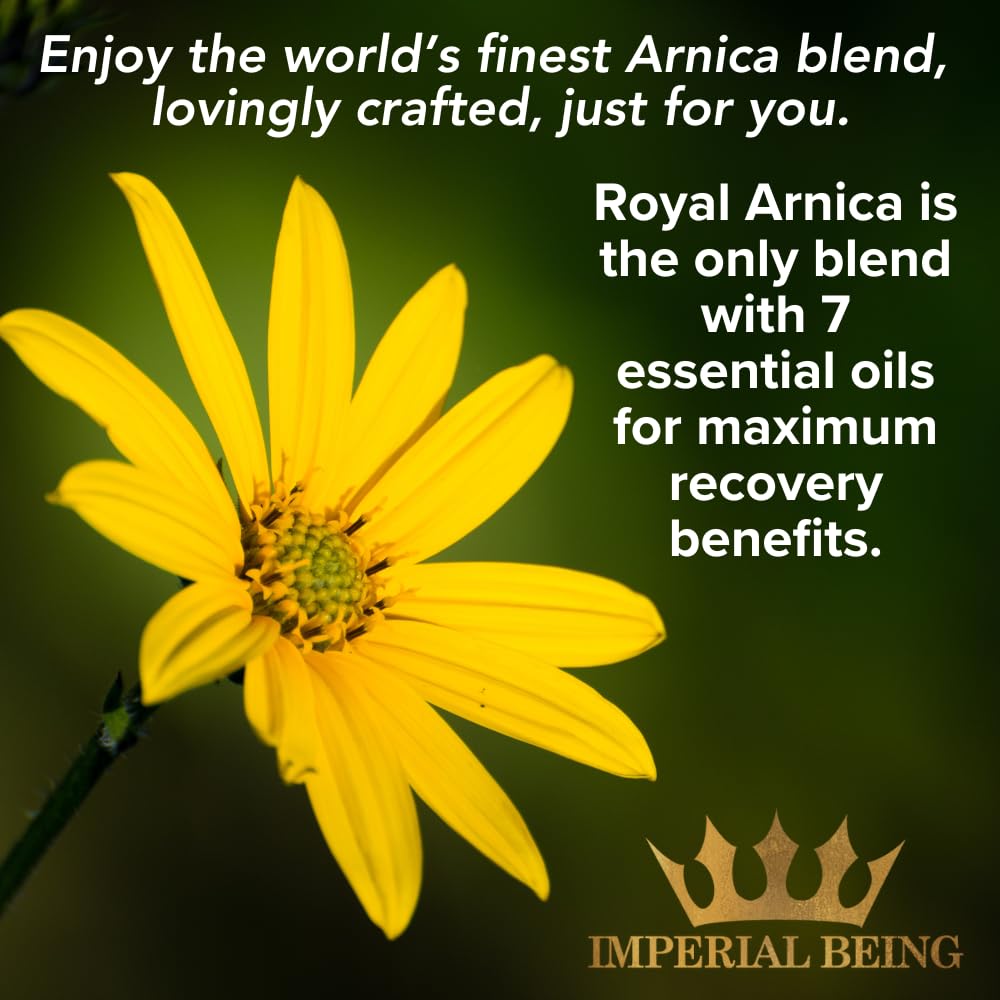 Small-batch USA crafted Royal Arnica Oil