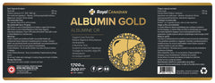 Health benefits of Royal Canadian Albumin Gold 1700mg for liver, kidney, immunity