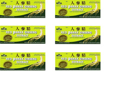 Royal King Red Panax Ginseng 6000mg 6-pack box with 30 vials per box