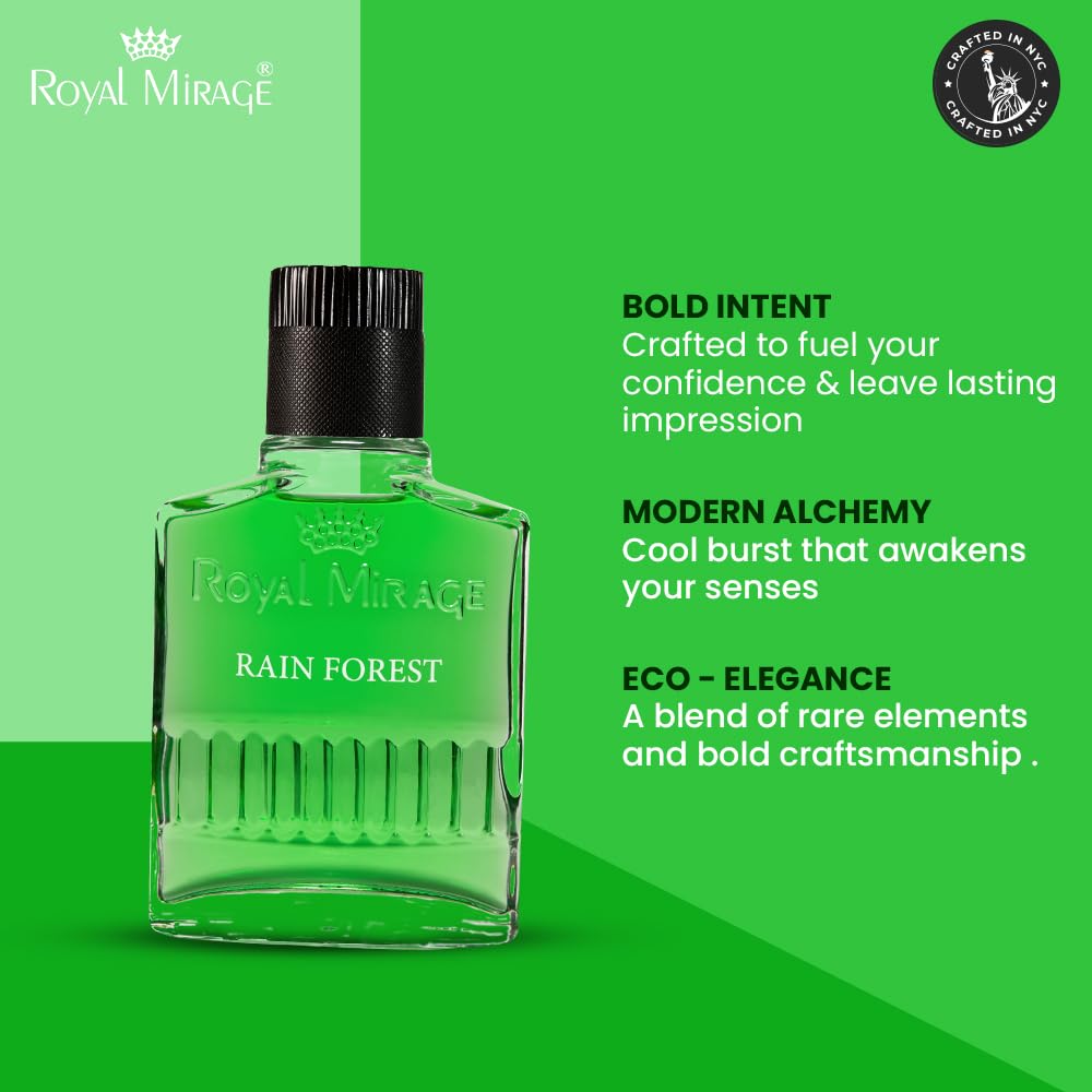 Royal Mirage Rainforest aftershave cap close-up emphasizes premium materials.