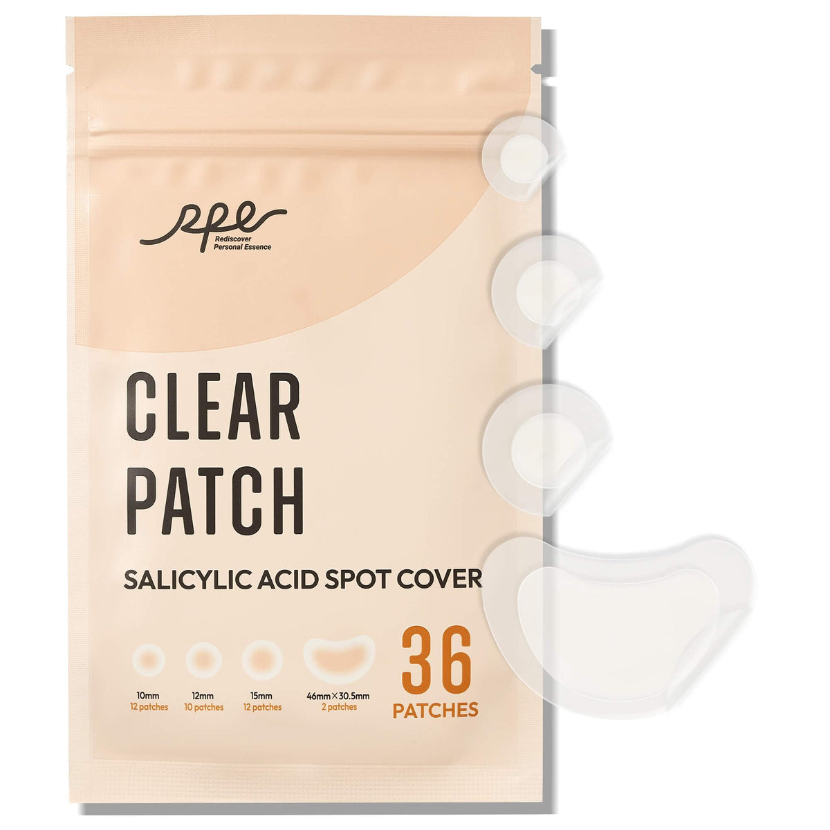 RPE Life Korean Pimple Patches mini 10mm on blemish for fast coverage
