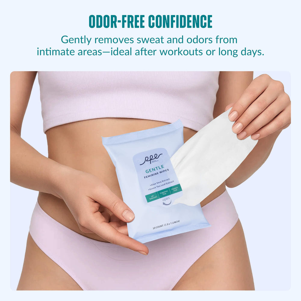 RPE Life fragrance-free label highlights gentle cleansing