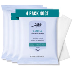 RPE Life large feminine wipes packaging front for travel-ready hygiene