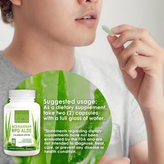 RPG Aloe Vera Capsules bottle and packaging
