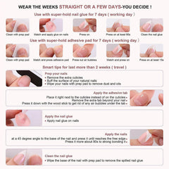 RTKHFZE press-on nails offer a reusable option with thoughtful kit contents.