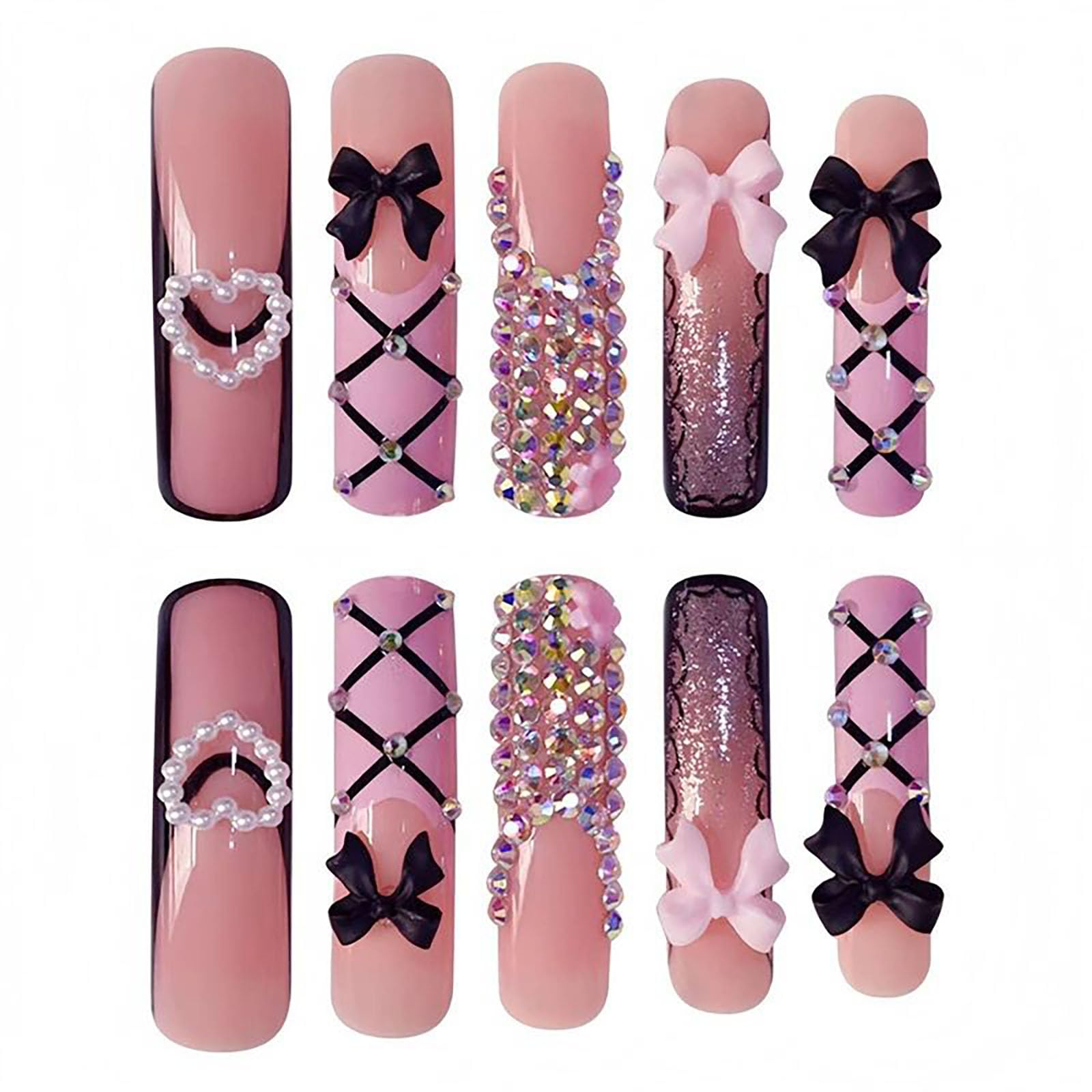 RTKHFZE kit includes 20 nails in 10 sizes for a precise fit.