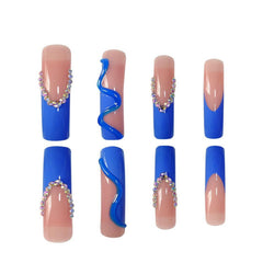 RTKHFZE acrylic nails are lightweight and comfortable for daily wear