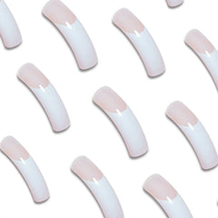 RTKHFZE square full-cover acrylic nails with subtle designs for versatile occasions