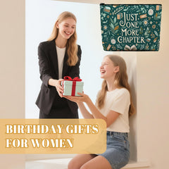 RTTLALUO gift-ready green canvas bag, ideal for birthdays or holidays.