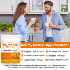 Saw palmetto and pumpkin seed oil 2-in-1 ingredients