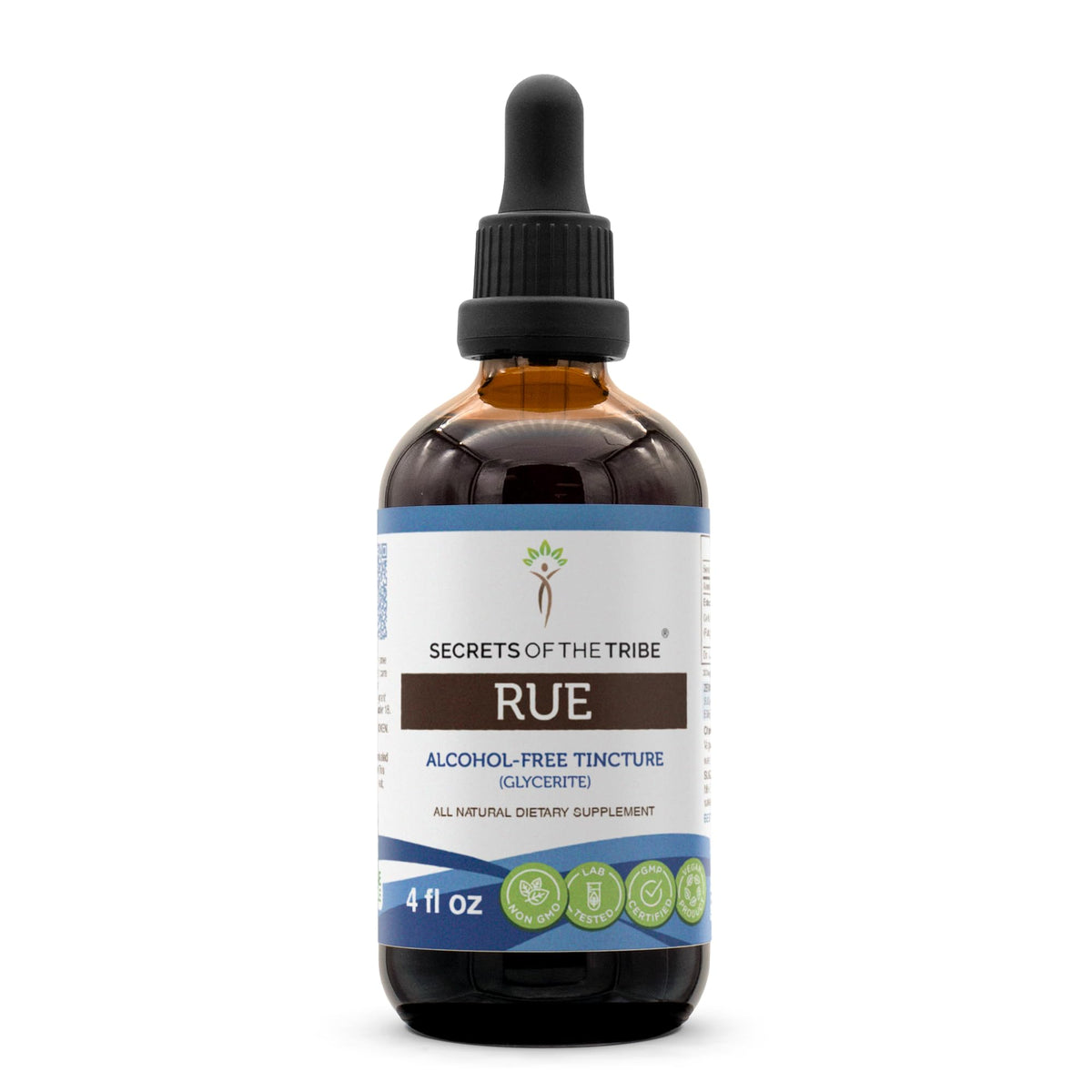Rue Alcohol-Free Liquid Extract bottle - 4 oz