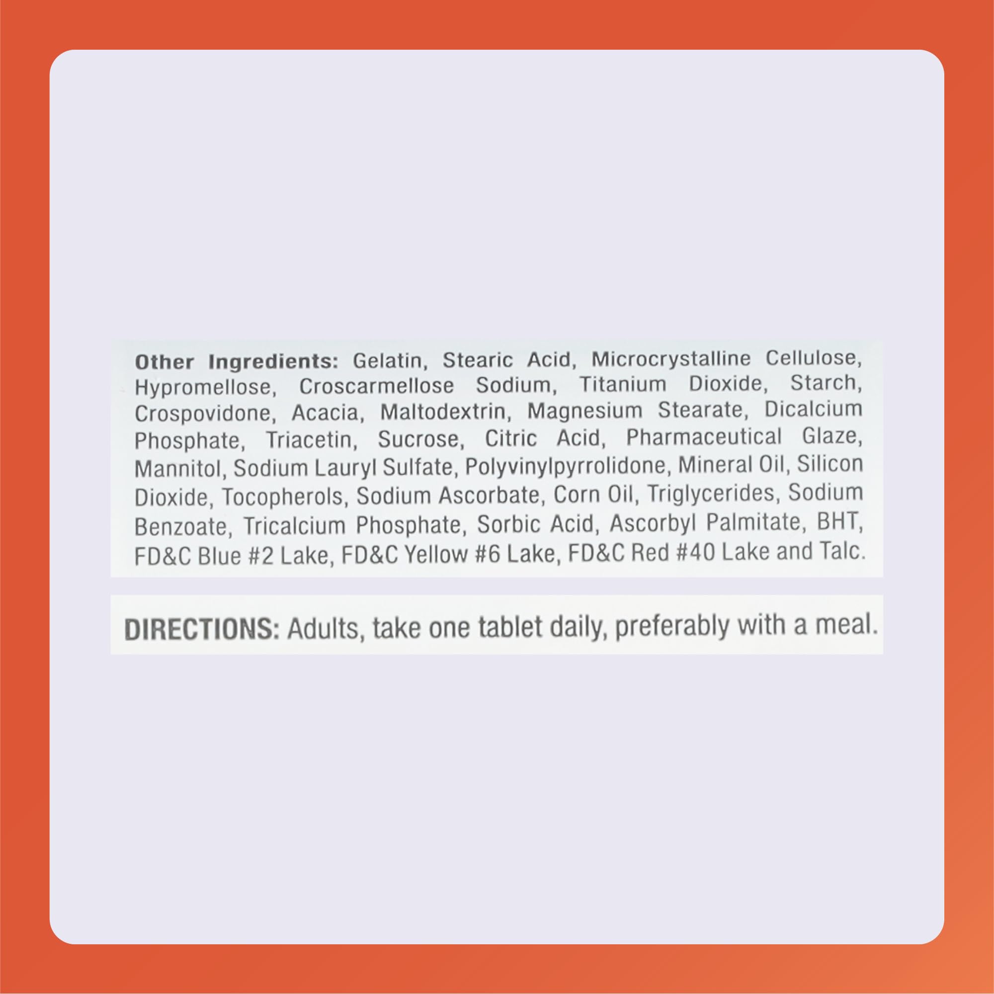 Healthy aging lifestyle image with senior taking a supplement