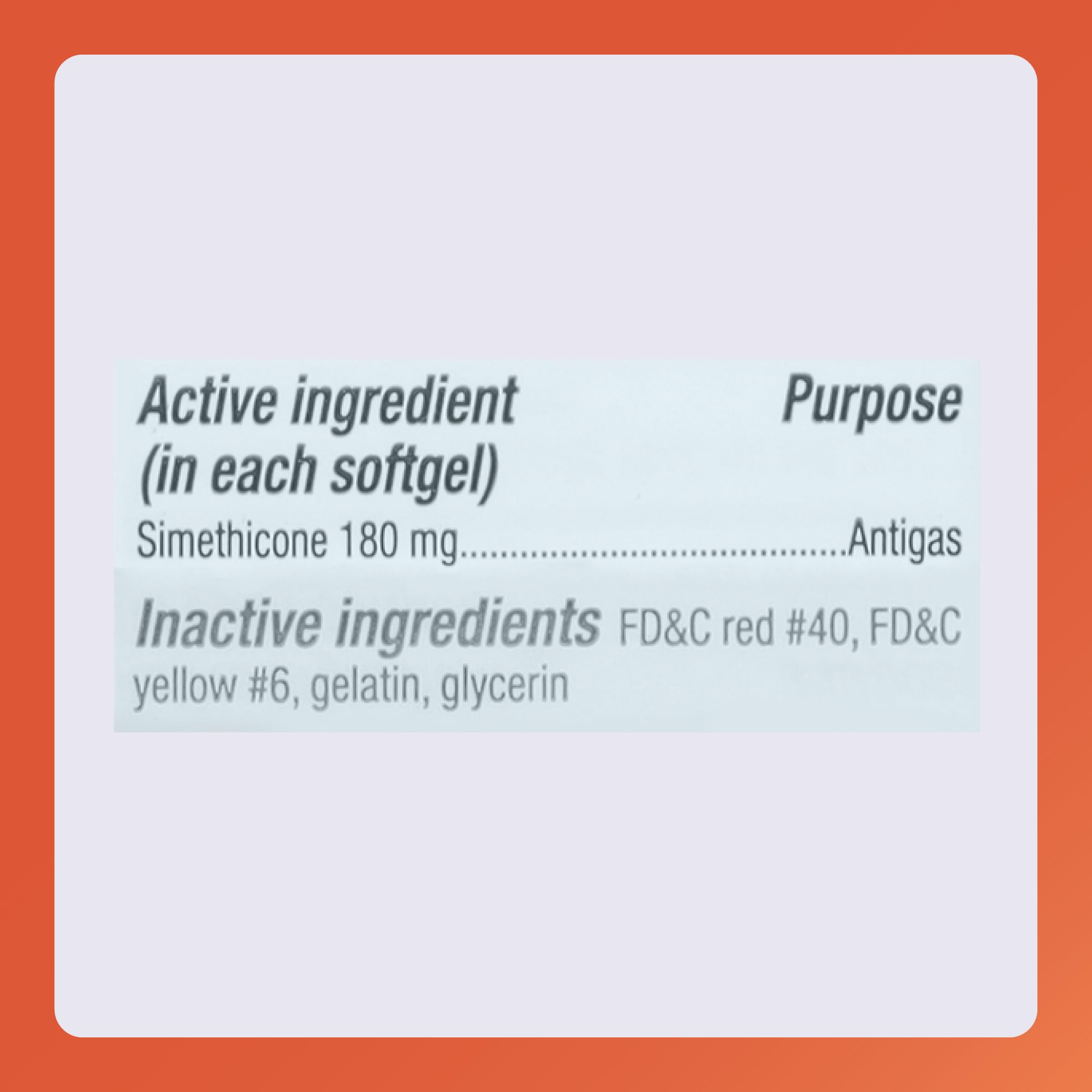 Rugby Laboratories eight-pack packaging offers convenient multi-bottle gas relief for families