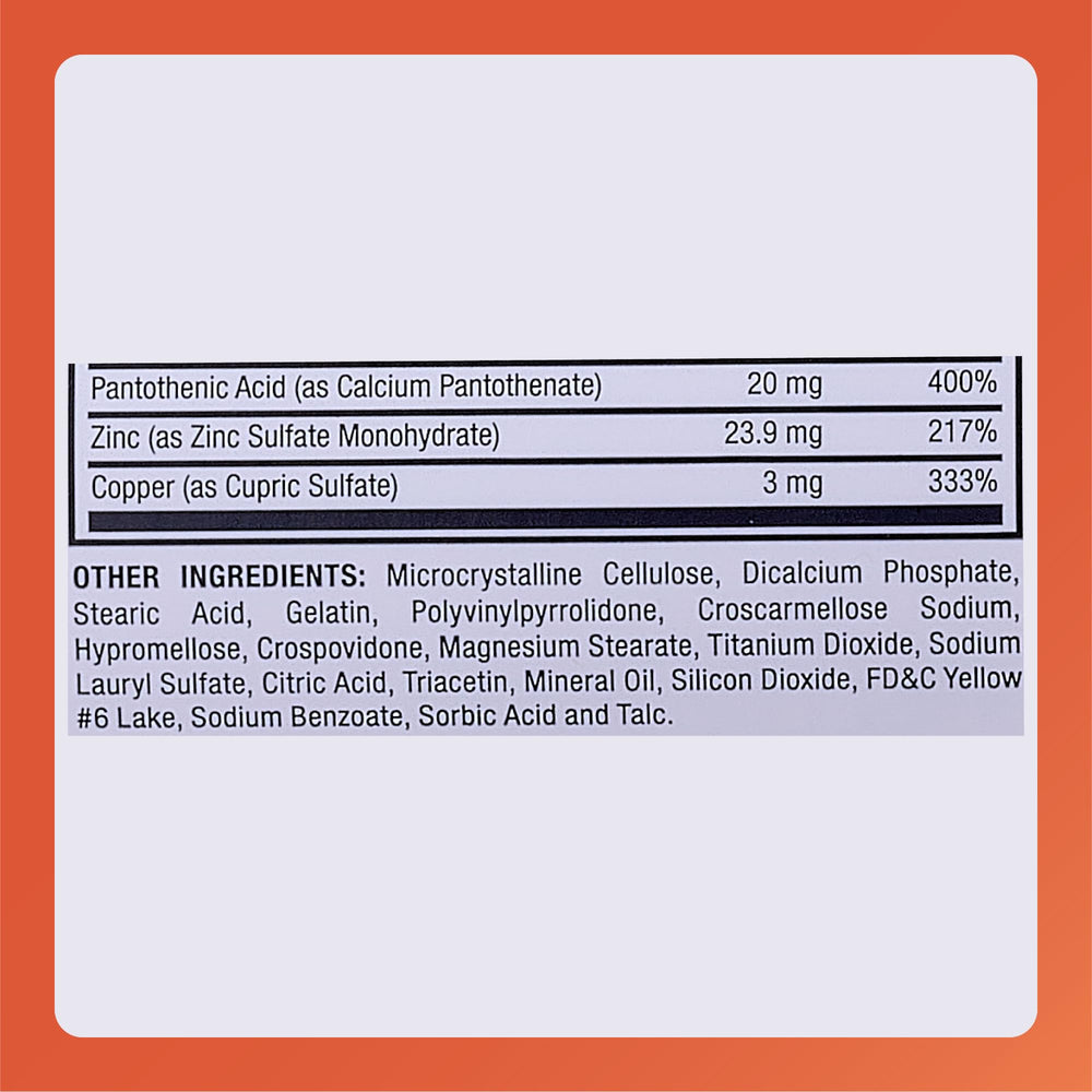 Rugby Multivitamin Stress Formula packaging and box