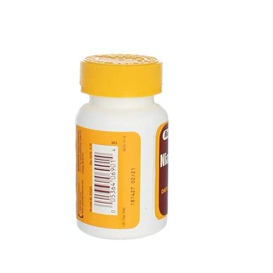 RUGBY LABORATORIES Niacinamide 500 mg bottle on shelf