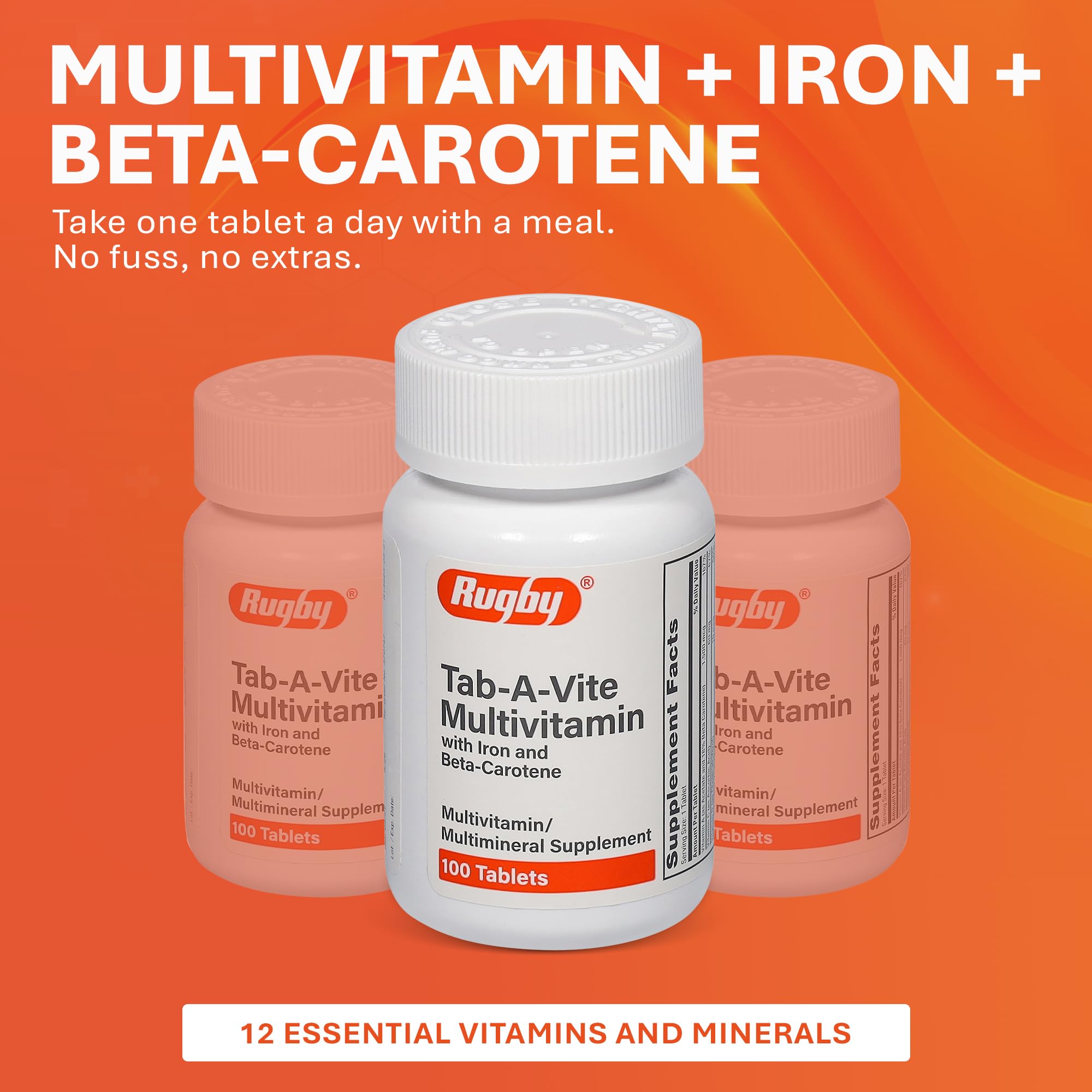 Bottle and label displaying 100 tablets count