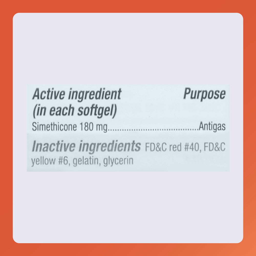 Rugby Ultra Strength two-pack front emphasizes ongoing gas relief support.
