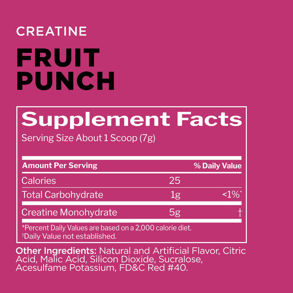 Rule 1 Creatine Powder Unflavored option bottle