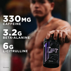 Caffeine sources and total caffeine per serving on label