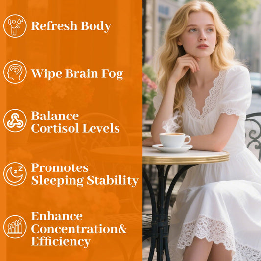 Packaging shot of Rulinal Cortisol Drink Powder