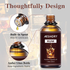 Rum Fragrance Oil used in massage blend