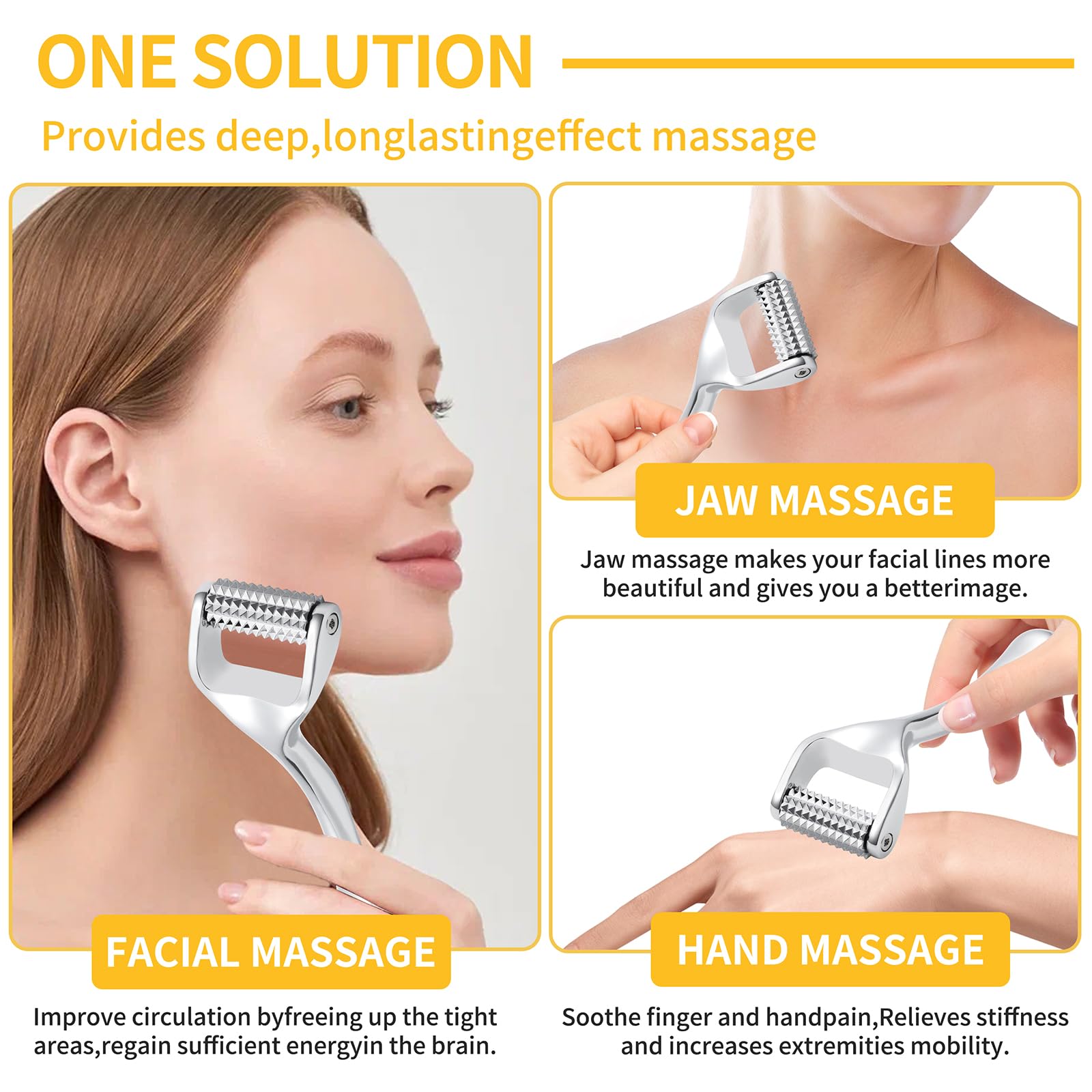 Ergonomic handle designed for secure and easy use