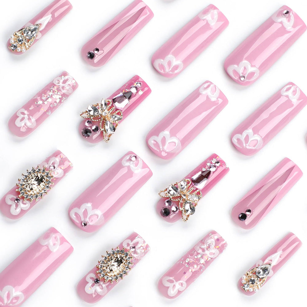 RUOKEXIN nail glue and jelly gums provide flexible sticking options