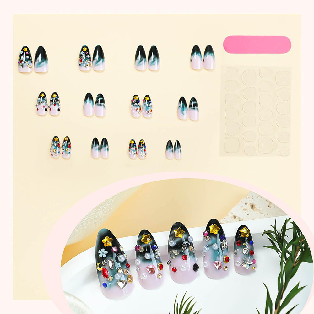 RUOKEXIN rhinestone nail design kit for sparkle accents