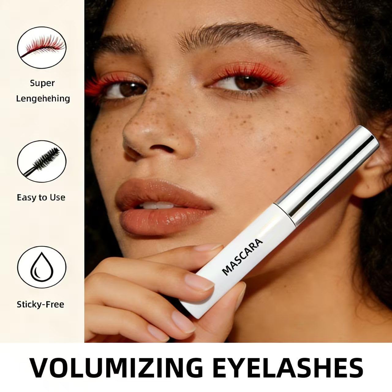 RUOYILIN all-day wear captures curled, voluminous lashes from morning onward